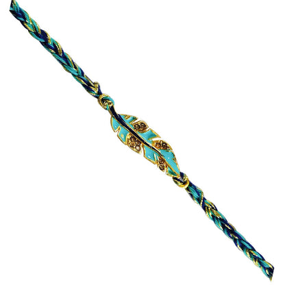 Single Rakhi - Ganesha and Shivling Rakhi